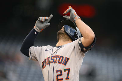 Astros wearing Framber Valdez shirts before World Series Game 6