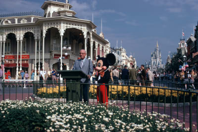 50 years ago: Roy Disney made Walt's dream come true