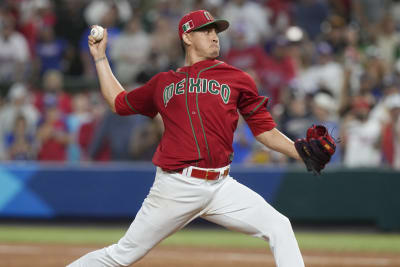 mexico 2023 world baseball classic jersey red (read discribtion) have  several