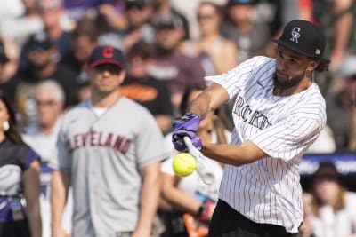 San Antonio Spur Derrick White hits home run at MLB All-Star