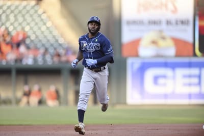 ST. PETERSBURG, FL - August 12: Tampa Bay Rays Outfielder Randy