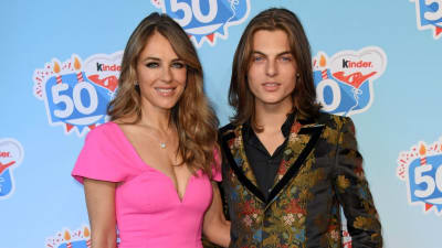 Elizabeth Hurley's Sweetest Moments With Son Damian