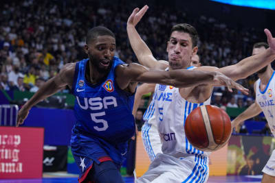 USA men's basketball loses No. 1 FIBA ranking, Spain overtakes top