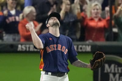 Astros burst ahead in 1st inning against Phillies, hold on to even World  Series