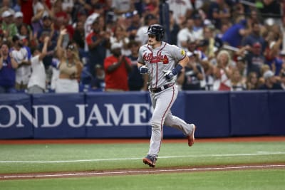 Majors-leading Braves beat the Rays 2-1 in a matchup of teams with the best  records in baseball