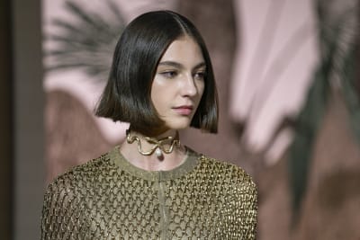 Dior brings ethereal goddesses and silver threads to Paris couture