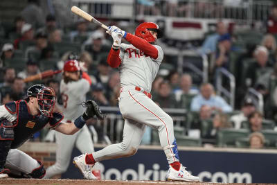 Castellanos' bat, glove help Phillies top Braves 7-6 in NLDS