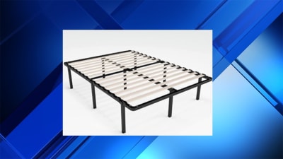 Iron bed frame target clearance