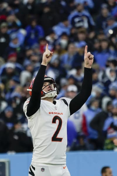 Evan McPherson FG as time expires lifts Bengals past Titans 19-16 – The  Denver Post