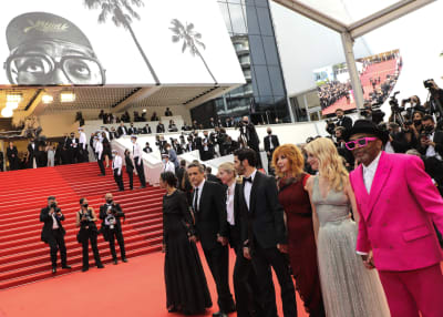 Spike Lee's Pink Louis Vuitton Suit Won Cannes Opening Night