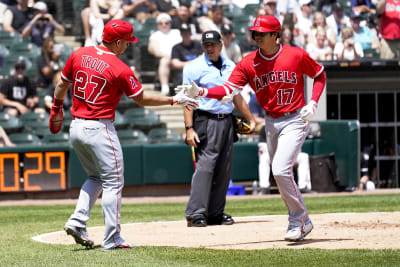 Mike Trout, Shohei Ohtani homer to lift Angels to sweep