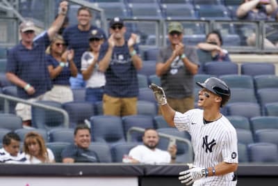 Angels' Andrew Velazquez, Tyler Wade return to Yankee Stadium