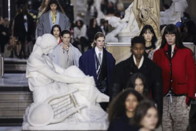Paris fashion houses showcase designs inside top art museums