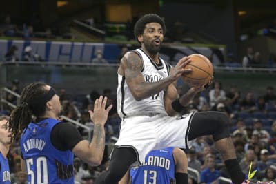 Nets' Kyrie Irving scores 41 points in first half at Orlando