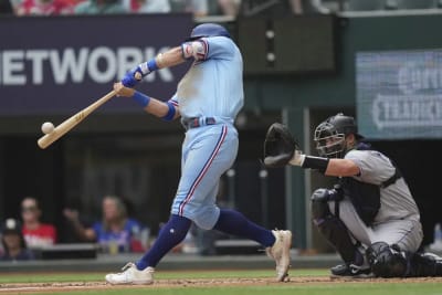 Josh Jung homers in first Major League at-bat