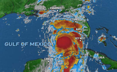 Live stream hurricane tracking Idalia barrels towards Florida