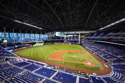 Miami Marlins holding Florida Panthers Night at loanDepot park