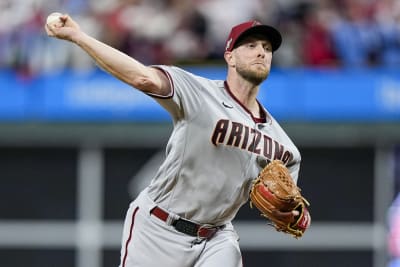 Aaron Nola of the Philadelphia Phillies throws a pitch against the