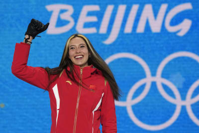 Eileen Gu is the teenage Olympic Gold Medal freeskier who's