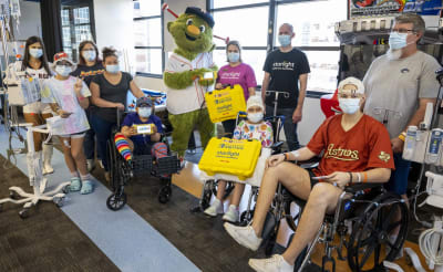 Houston Astros shortstop's home run impact at Texas Children's Hospital