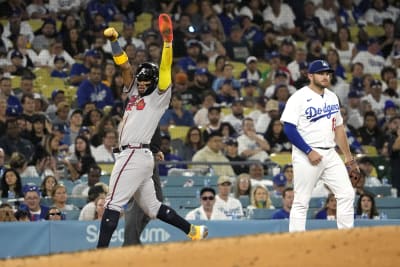 Acuña homers again and steals another base, Fried stifles Dodgers