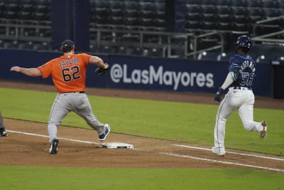 Astros beat Athletics at Dodger Stadium to advance to ALCS; Yankees beat  Rays to force Game 5 - Los Angeles Times