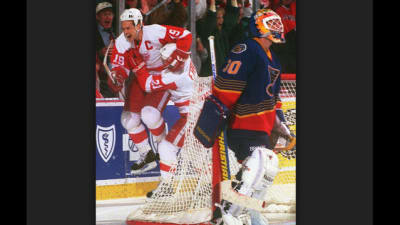 1991 Detroit Red Wings Tim Cheveldae - Historic Images