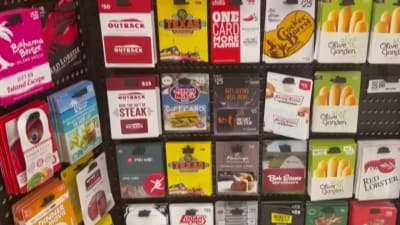 Where can you buy  gift cards, which shops sell them and are