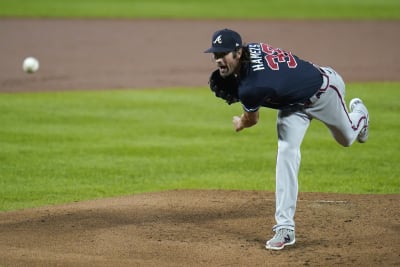 Hamels yields 3 runs in Braves debut, a 5-1 loss to Orioles