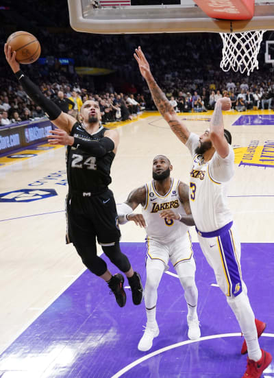 LeBron James leads Lakers into playoffs after thriller, Hawks advance