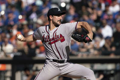 Now pitching for the Atlanta Braves - Jacob deGrom?