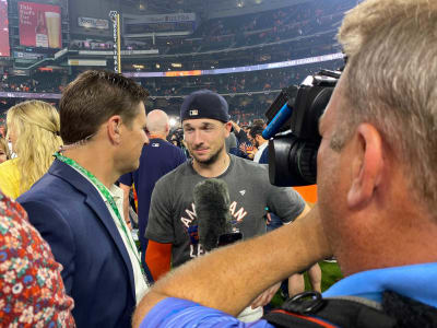 Photo: 2021 ALCS Houston Astros vs Boston Red Sox in Houston -  HOU20211015144 