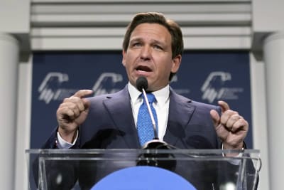 Ron DeSantis declines to remember John Lewis at news conference