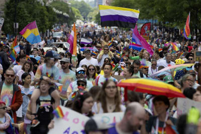 LGBTQ+ Pride parade returns to Boston after rift over inclusivity