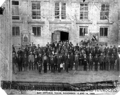 Two Cabinet Cards of Texas Rangers — Old West Events