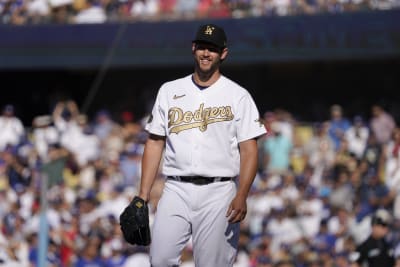 Clayton Kershaw Los Angeles Dodgers Unsigned Pitching in The 2022 MLB All-Star Game Photograph