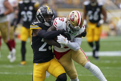 Purdy throws 2 TDs in return from elbow surgery; 49ers drill Steelers 30-7  in season opener