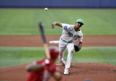 First Look at Uniform For Miami Marlins' Prospect Eury Perez - Fastball