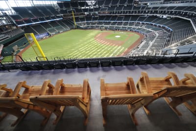 Texas Rangers prepare Globe Life Field for seven-game homestand