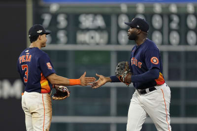 Correa, Alvarez help Astros take 2-0 lead over Sox in ALDS