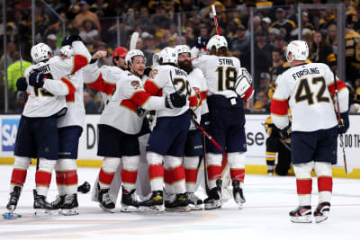 Panthers oust Bruins in Game 7 to end Boston's historic NHL season