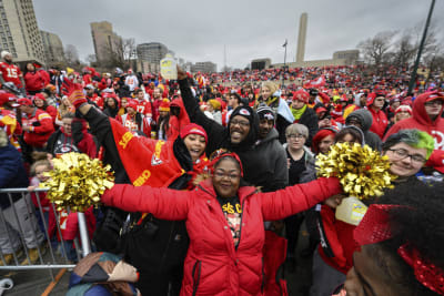 Kansas City Chiefs parade and rally: Super Bowl champions continue