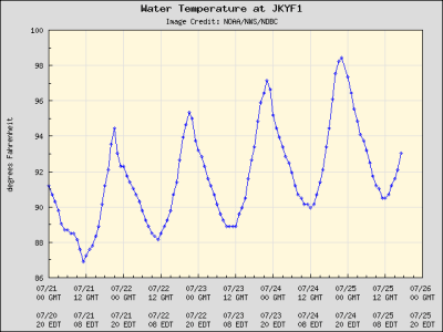 Potential world record: South Florida ocean temperature surges beyond 100  degrees