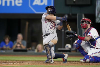 Houston Astros' star Jose Altuve gets 2 hits in first rehab game with Space  Cowboys