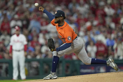 Javier holds Phillies hitless through 6, Astros lead 5-0