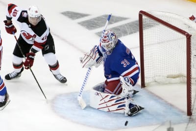 Goaltender Schmid has Devils back in series with Rangers - The San