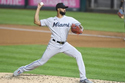 Alcantara takes no-hitter into 7th, Marlins blank Nats 3-0