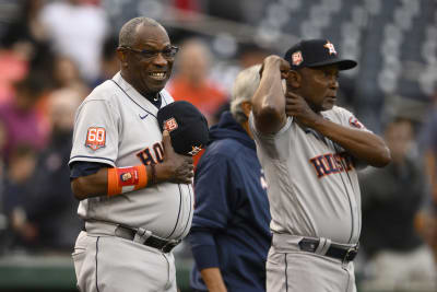 Dusty Baker Jr. Houston Astros Home Jersey by NIKE