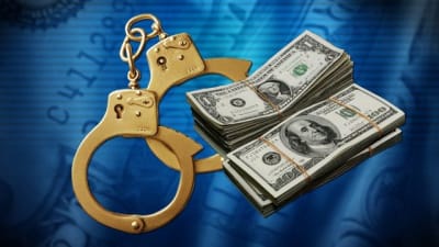 Pleading guilty to stealing $2 million dollars