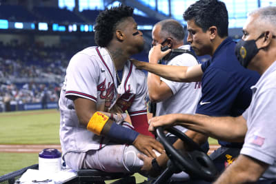 Charlie Culberson Hit In The Face With Pitch During Nationals-Braves - The  Spun: What's Trending In The Sports World Today